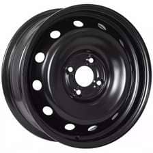 Колесный диск ТЗСК Штамп 6х15/4х100 D60.1 ET50 черный глянцевый